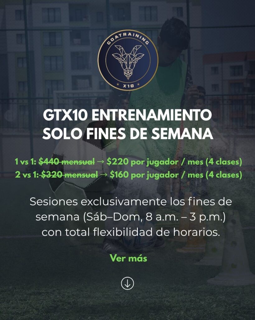 GTX10 ENTRENAMIENTO SOLO FINES DE SEMANA