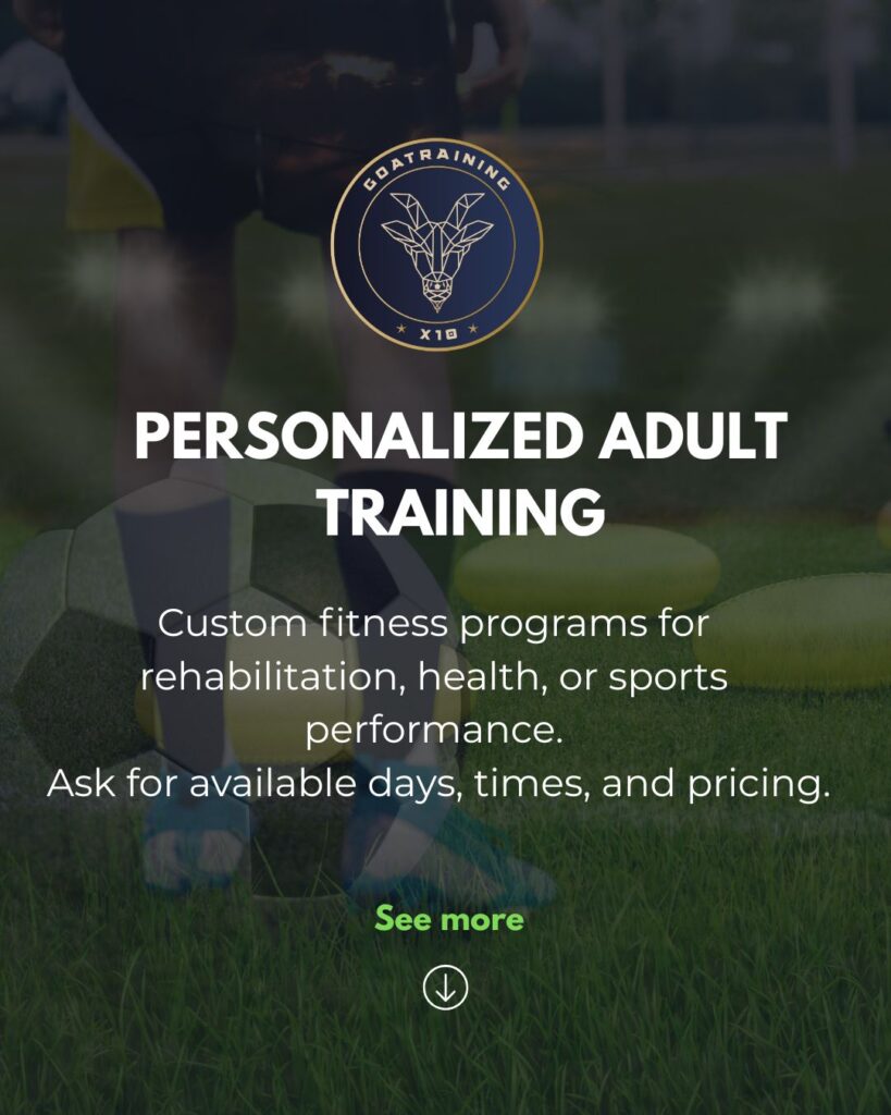 PERSONALIZED TRAINING FOR ADULTS